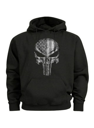 Womens Red Wings Hoodie 3D New Punisher Skull Gift - Personalized Gifts:  Family, Sports, Occasions, Trending