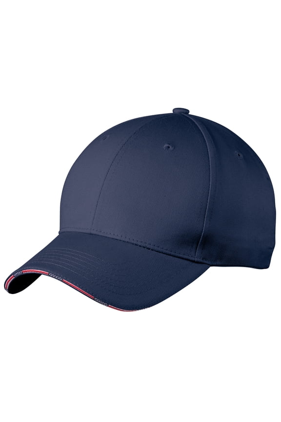 Mens Americana Flag Sandwich Cotton Cap Blue Crush