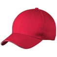thumbnail image 1 of Mens Americana Flag Sandwich Cotton Cap Deep Red, 1 of 3