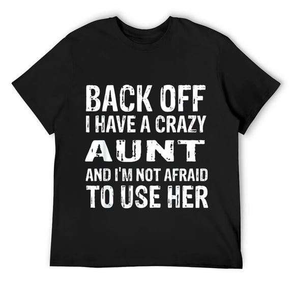 Mens And I'm Not Afraid To Use Her T-Shirt Black
