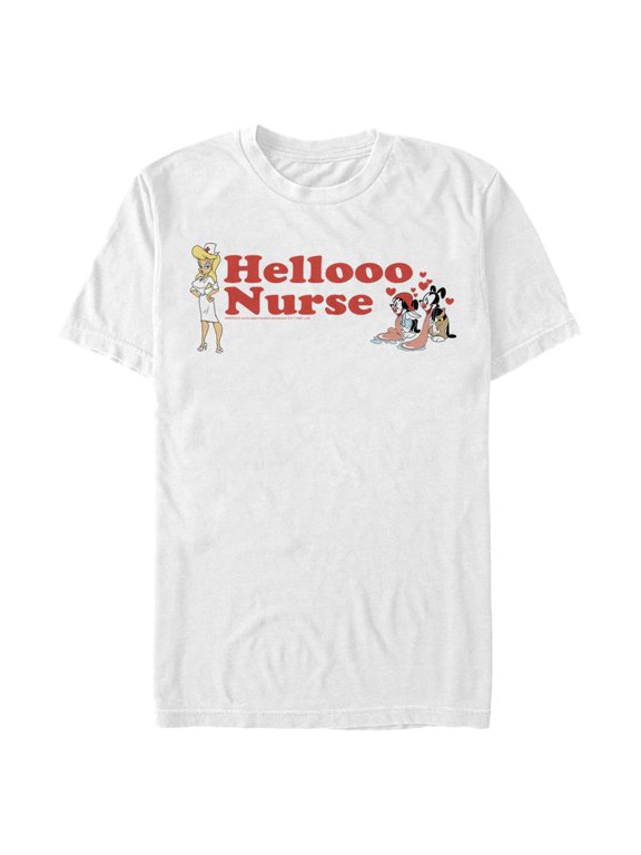 Mens Animaniacs Yakko and Wakko Hellooo Nurse T Shirt
