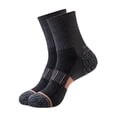 thumbnail image 1 of Mens Ankle Running Socks, ZDNIXIAN – Low Cut Running Socks with Arch Support, Cushioned Sole & Heel Tab Black, 1 of 2