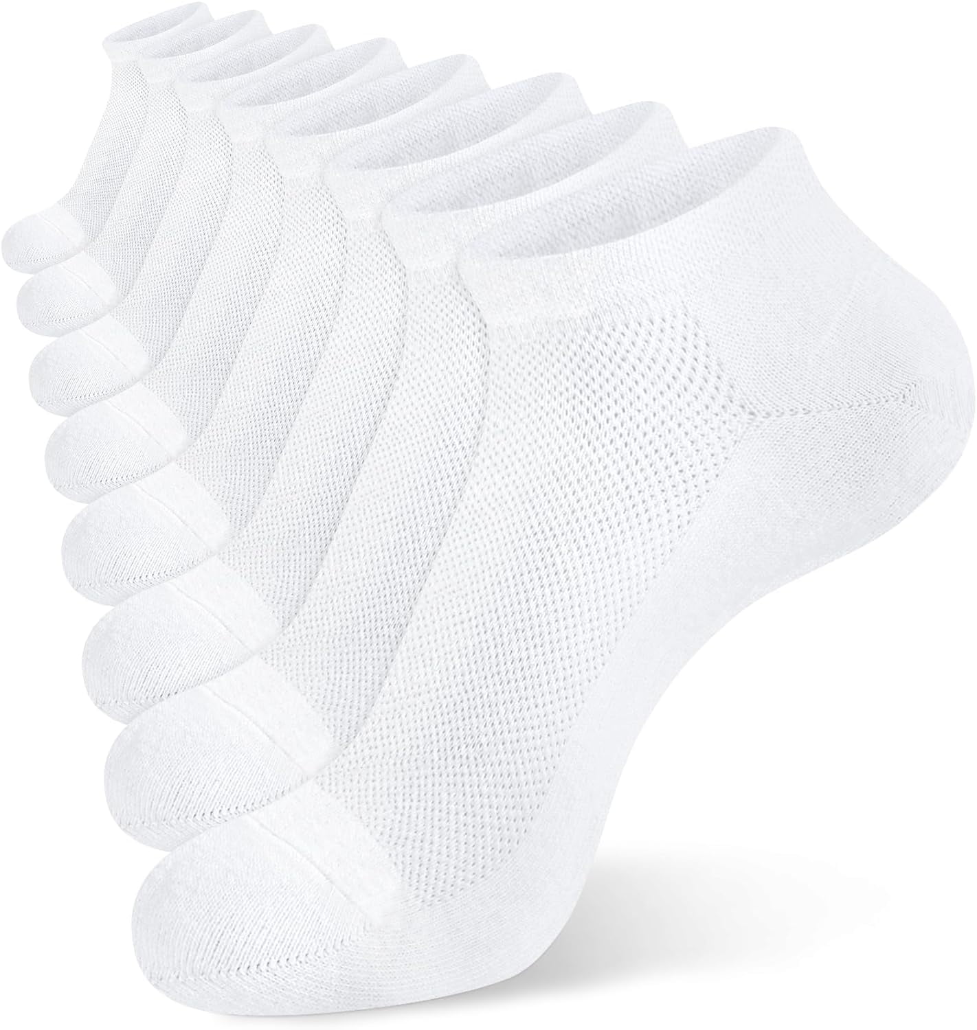 5 Pairs Stax Ankle Cotton Low Cut Socks - ROJOO SHOP