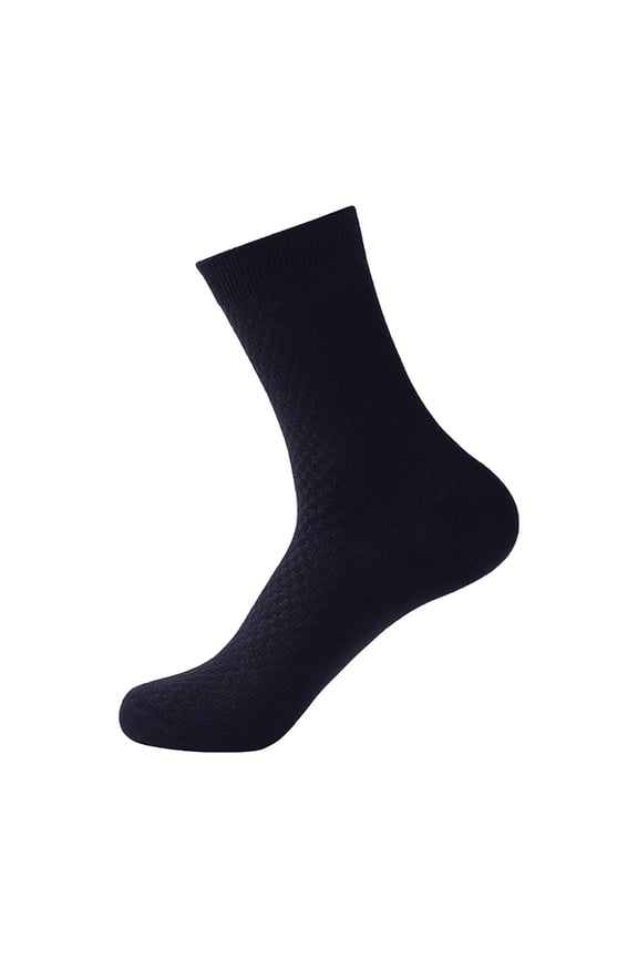 Mens Ankle Socks Premium Box Pack Single Pair Rayon Casual Socks Compression Socks for Men Blue One Size