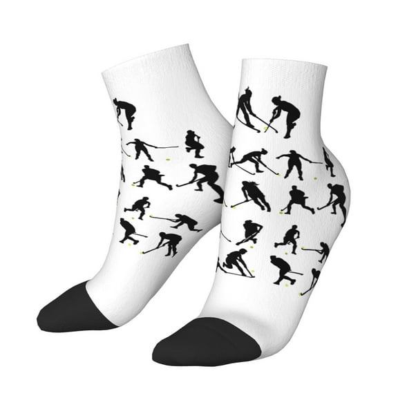 Mens Ankle Socks Womens Field Hockey Quarter Breathable Casual Socks