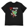 thumbnail image 1 of Mens Anti Mosquitos Medical Tee South America World Malaria Day Short Sleeve T-Shirt Black 4X-Large, 1 of 5