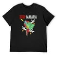 thumbnail image 1 of Mens Anti Mosquitos Medical Tee South America World Malaria Day T-Shirt Black X-Large, 1 of 5