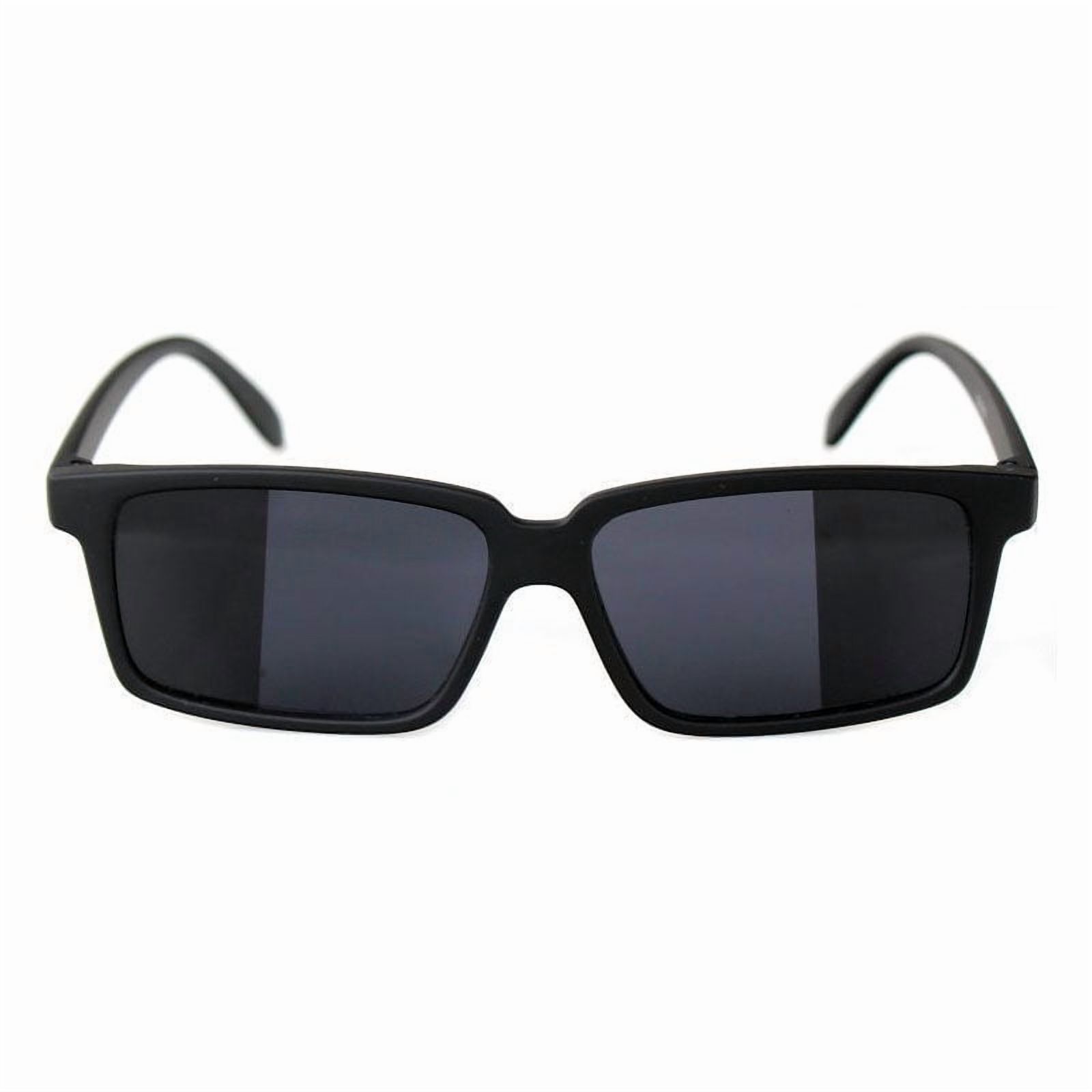 Mens Sunglasses Rearview Reflective Lenses Anti Tracking Glasses for Travel Outdoor Sports Cycling and Driving Black