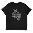 thumbnail image 1 of Mens Apache Pride Indian Native American Roots Short Sleeve T-Shirt Black Large, 1 of 5