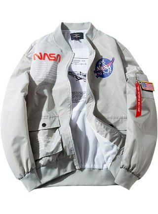Top Gun MA 1 Nylon Bomber Jacket with Patches Black