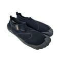 thumbnail image 1 of Mens Aqua Sock Toe Slide Wave Water Shoes - Waterproof Slip-Ons for Pool, Beach and Sports, Black/Coral Toe Slide, Size: 10M, Air Balance, 1 of 6