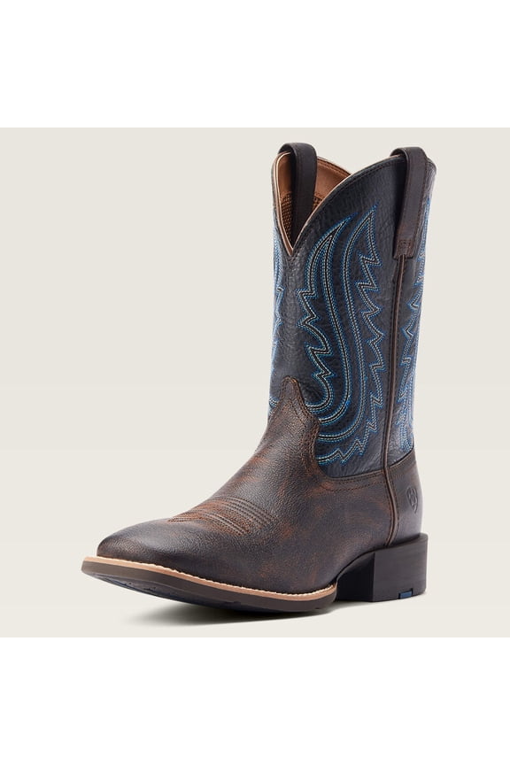 Mens Ariat Sport Big Country Tartuga Black Sqaure Toe Boot