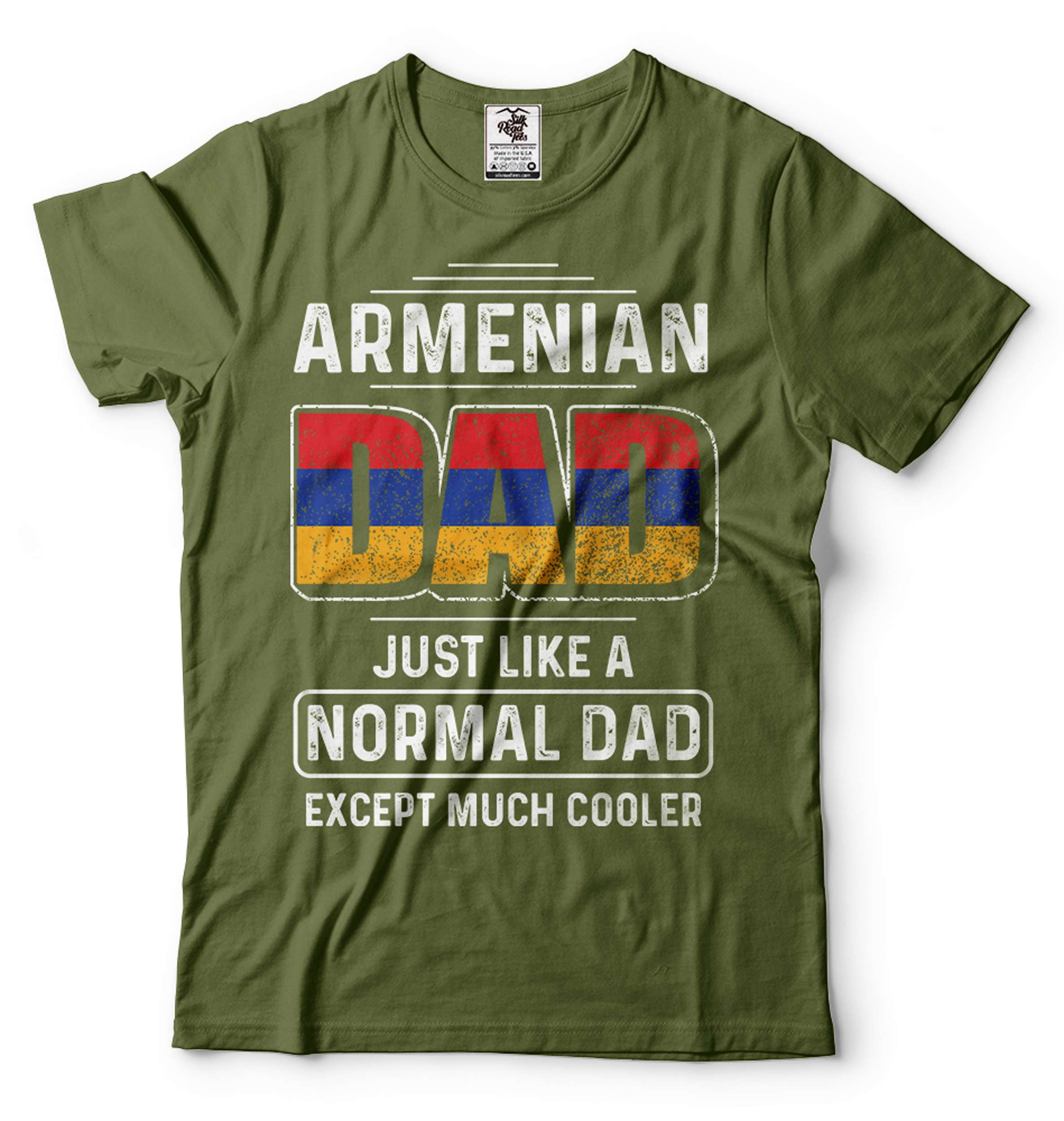 T-shirt Humour Armenian Dad Father's Day - Taille M 100% Coton Neuf Sans étiquettes