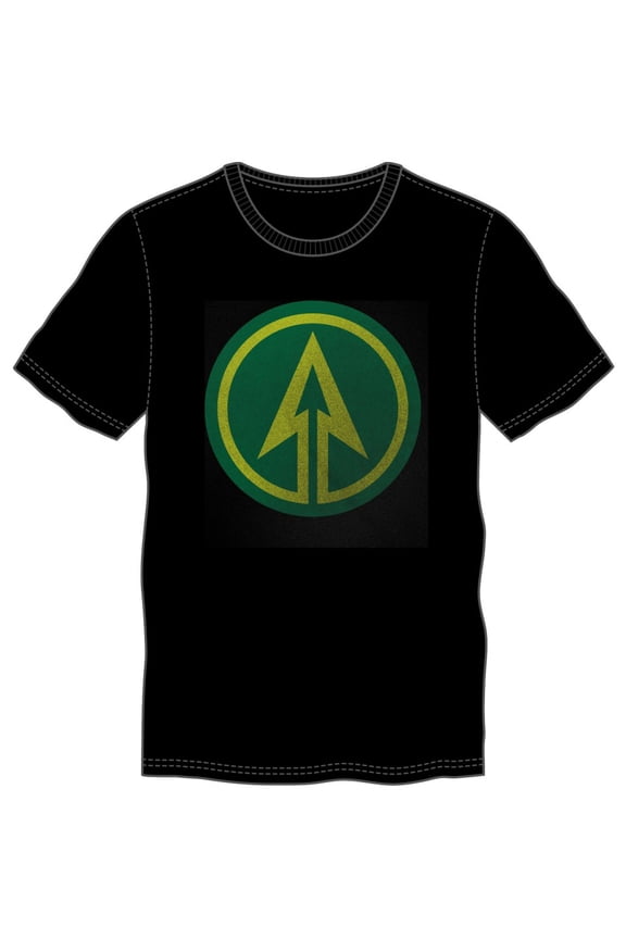 Mens Arrow Comic Book Superhero Graphic Tee-Large
