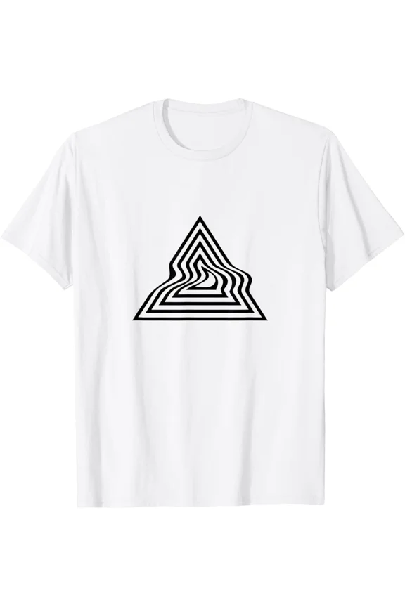 Mens Artsy White Novelty Cool Design Graphic Apparel Unisex T-Shirt, up to size 5XL