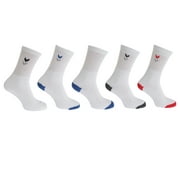 Mens Assorted Emblem Sport Socks (5 Pairs)