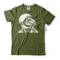 thumbnail image 1 of Mens Astronaut Shirt Dinosaur T Rex Shirt Funny Animal Shirts Astronaut Funny Gifts Astronaut Tee (X-Large Military Green), 1 of 6