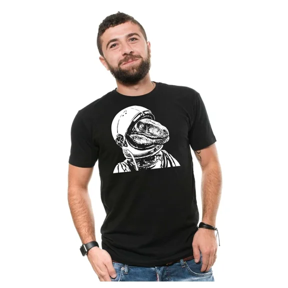 Mens Astronaut Shirt Dinosaur T Rex Shirt Funny Animal Shirts Astronaut Gifts Unisex S-5XL Hot Trending Shirt, Vintage Birthday Gift