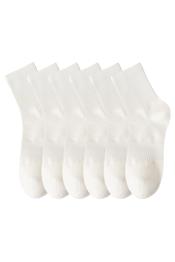 Mens Athletic Cotton Quarter Crew Socks Moisture Wicking Odor Control Arch Support Compression Running Socks for men