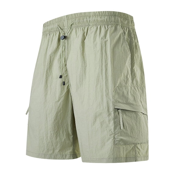 Mens Athletic Gym Workout Shorts Quick Dry Moisture-Wicking Drawstring Elastic Waist Short Sweatpants Fathers Day Gift