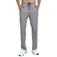 thumbnail image 1 of Mens Athletic Pants Lighteight Quick Dry Hiking Pants Outdoor Water Resistant Workout Sweatpants with Pockets Light Gray XXL, 1 of 5
