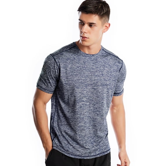 Mens Athletic Shirts Short Sleeve Quick Dry