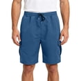 thumbnail image 1 of Mens Athletic Shorts Cargo Shorts with Elastic Waist Casual Summer Shorts Multiple Pockets, 1 of 9