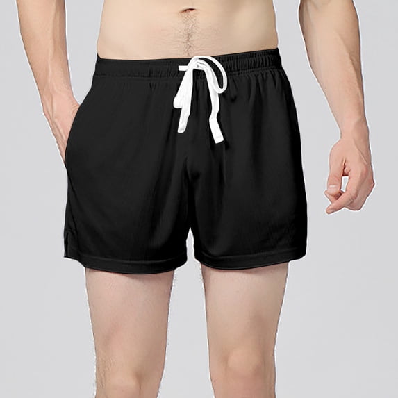 Mens Athletic Shorts For Basketball Training Gym Workouts Loose Fit Casual Running 3 4 Inch Inseam Breathable Lightweight Comfort Mens Shorts