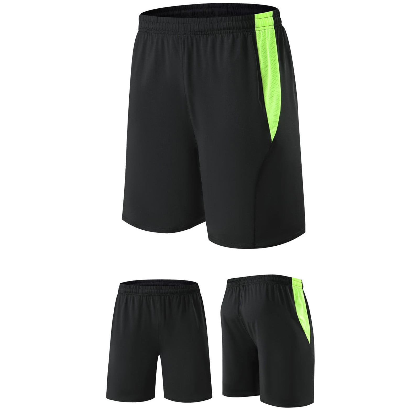 Mens Athletic Shorts LooseFitting FiveQuarter Length ShortMens