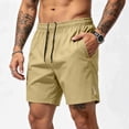 thumbnail image 1 of Mens Athletic Shorts Quick Dry Lightweight Gym Workout Shorts Outdoor Basketball Running Short with Zipper Pockets, 3XL, 1 of 7