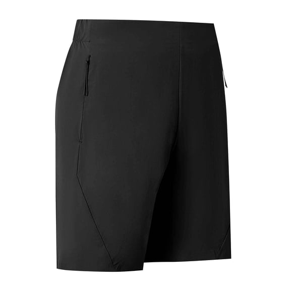 Mens Athletic Shorts Quick Dry Moisture-Wicking Workout Gym Short Pants with Zipper Pockets Fathers Day Gift