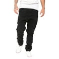 thumbnail image 1 of Mens Athletic Slim Jogger Trousers Harem Cargo Twill Pants, 1 of 4