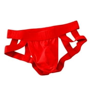 Mens Athletic Supporters Performance Jockstrap Elastic Waistband Underwear