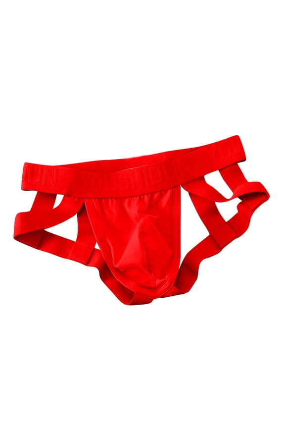 Mens Athletic Supporters Performance Jockstrap Elastic Waistband Underwear