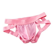 Mens Athletic Supporters Performance Jockstrap Elastic Waistband Underwear