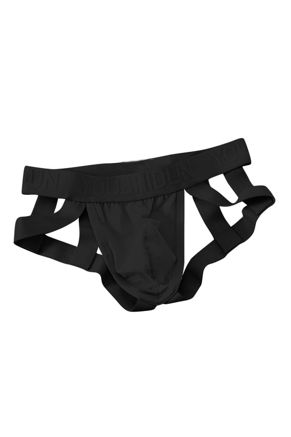 Mens Athletic Supporters Performance Jockstrap Elastic Waistband Underwear