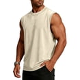 thumbnail image 1 of Mens Athletic Tank Tops Workout Muscle Gym Athletic Sleeveless Shirts Casual Vintage Acid Wash Summer Beach Vacation Cotton Tops, 1 of 4