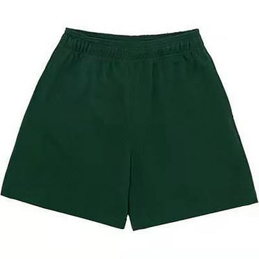Mens Athletic Workout Shorts with Pockets Lightweight Elastic Waist Wide Leg Casual Solid Breathable Beach Sports Gym Short Summer