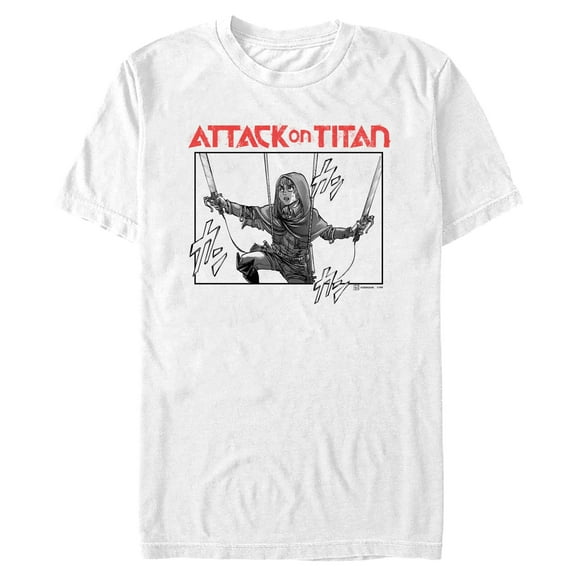 Mens Attack on Titan Armin Arlert Panel T Shirt