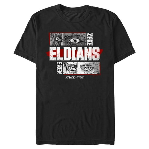 Mens Attack on Titan Eldians Zeke And Eren T Shirt