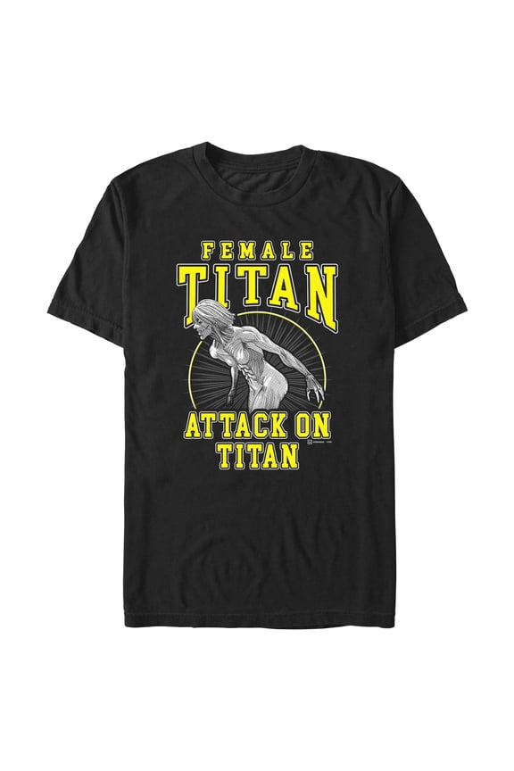 Mens Attack on Titan Female Titan Jersey T Shirt