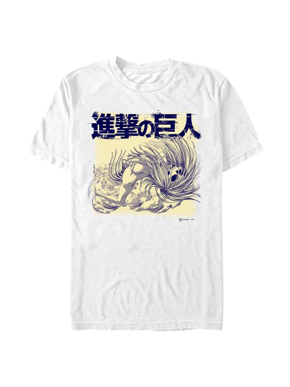 Mens Attack on Titan Founding Titan Overlay T Shirt