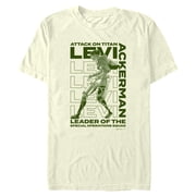 Mens Attack on Titan Leader Levi Ackerman T Shirt