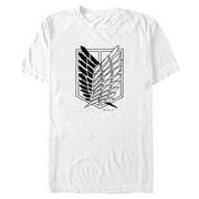 Mens Attack on Titan Scout Regiment Badge T Shirt