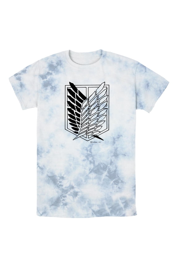 Mens Attack on Titan Scout Regiment Badge T Shirt