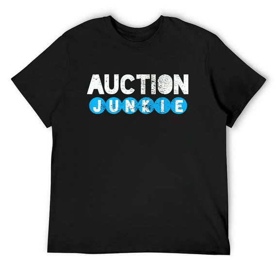 Mens Auctions T-Shirt Black Small