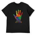 thumbnail image 1 of Mens Autism Awareness My Sister Is Awsome Autistic Kid Awareness T-Shirt Black X-Large, 1 of 5