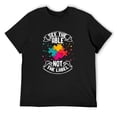 thumbnail image 1 of Mens Autism Gifts For Adults Autistic Asperger Syndrom Autist Asd T-Shirt Black Small, 1 of 5
