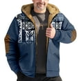 thumbnail image 1 of Mens Autumn And Winter Casual Fashion Vintage Printed Jacket, 1 of 6