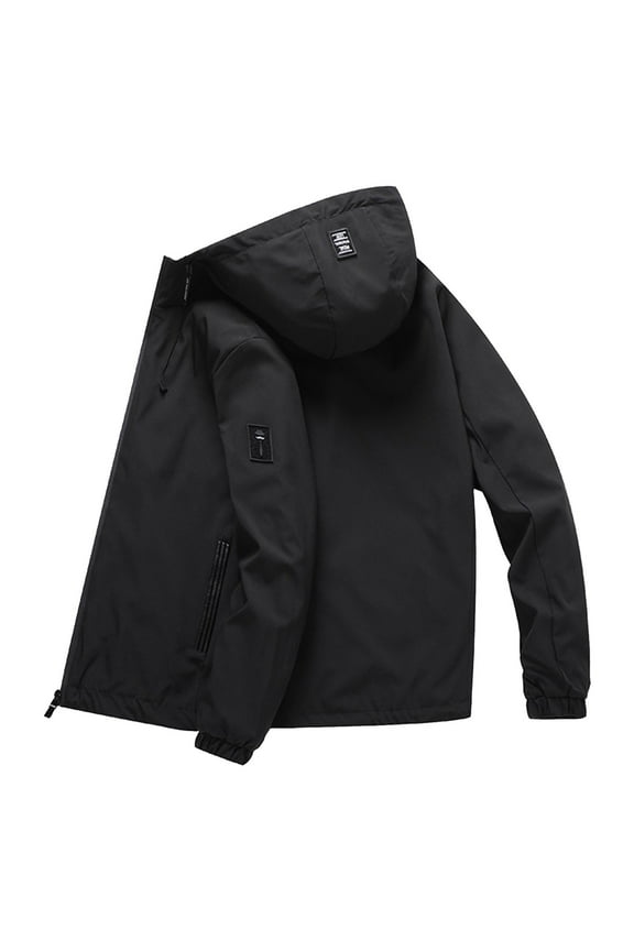 Mens Autumn And Winter Down Jacket Liner Thickened Inside And Outside To Wear Cold White Down Coat Wind Work Jacket